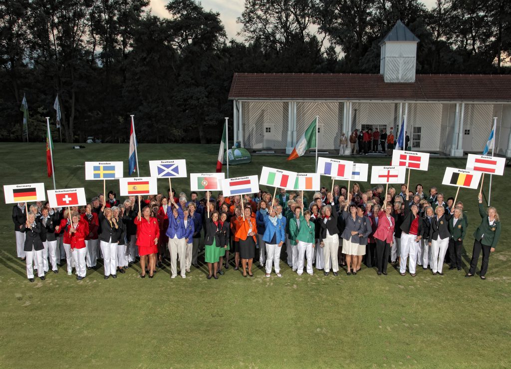 Feierliche Eröffnung der Mannschafts-EM der Golferinnen ...