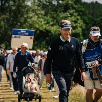 In Führung vor dem Finale: Bernhard Langer (Bild: Tobias Kuberski)