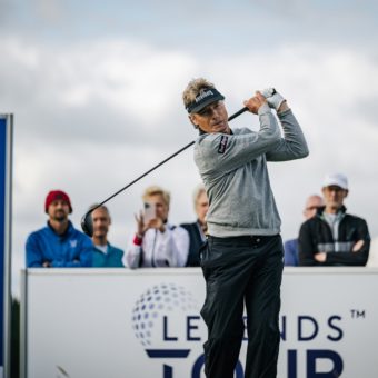 Vorne dabei bei der WINSTONgolf Senior Open: Bernhard Langer