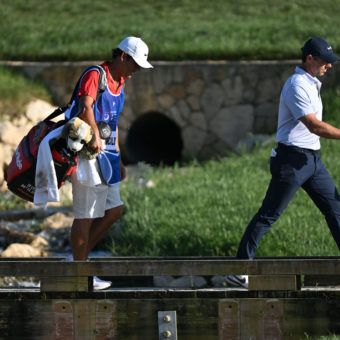 Rory McIlroy und Harry Diamond