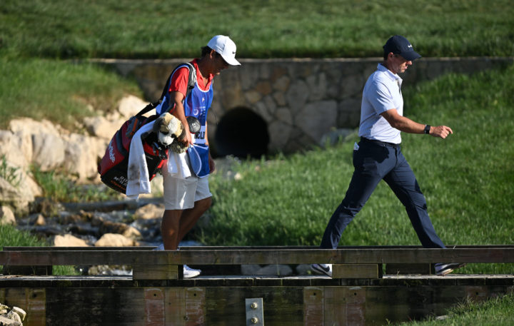 Rory McIlroy und Harry Diamond