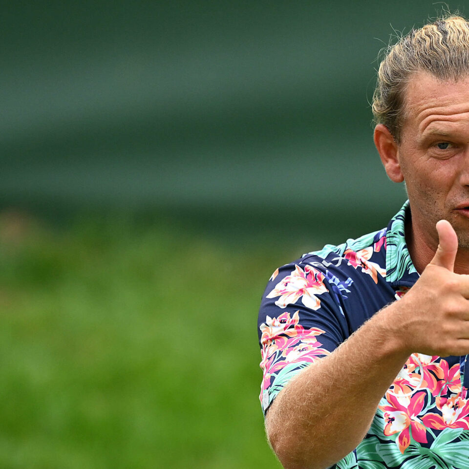 MADRID, SPAIN - OCTOBER 15: Marcel Siem of Germany reacts on the 18th green on Day Four of the acciona Open de Espana presented by Madrid at Club de Campo Villa de Madrid on October 15, 2023 in Madrid, Spain. (Photo by Stuart Franklin/Getty Images) tour news