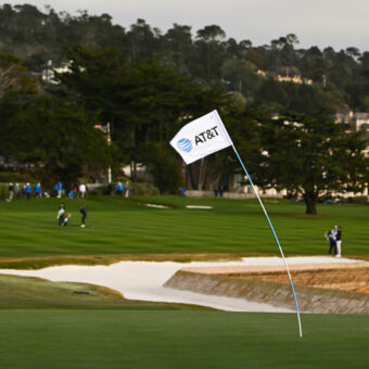 Sturm in Pebble Beach