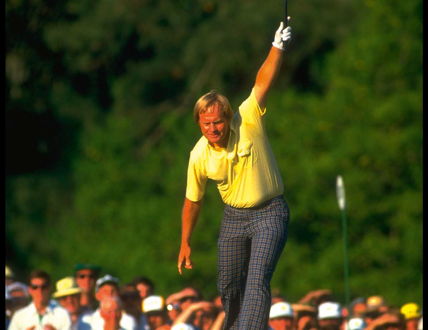 Legendär: Jack Nicklaus bei seinem Masters-Sieg 1986