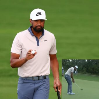 Kurioser Schlag von Tony Finau