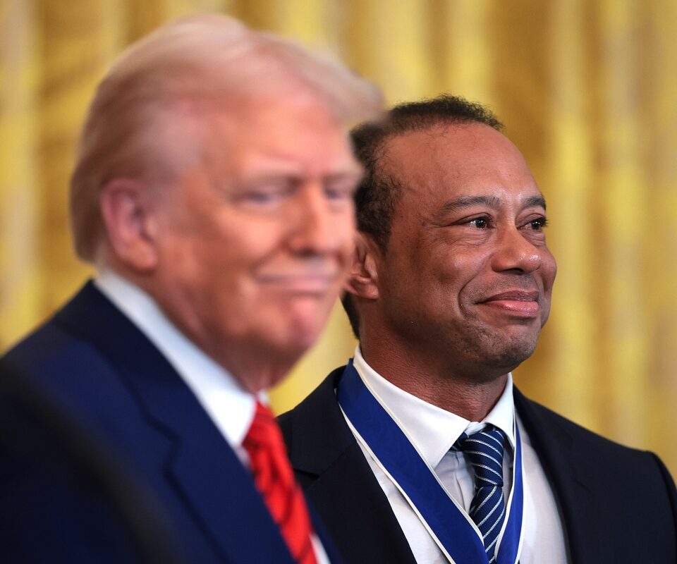 Donald Trump und Tiger Woods